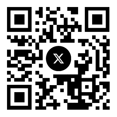 X官方账号二维码